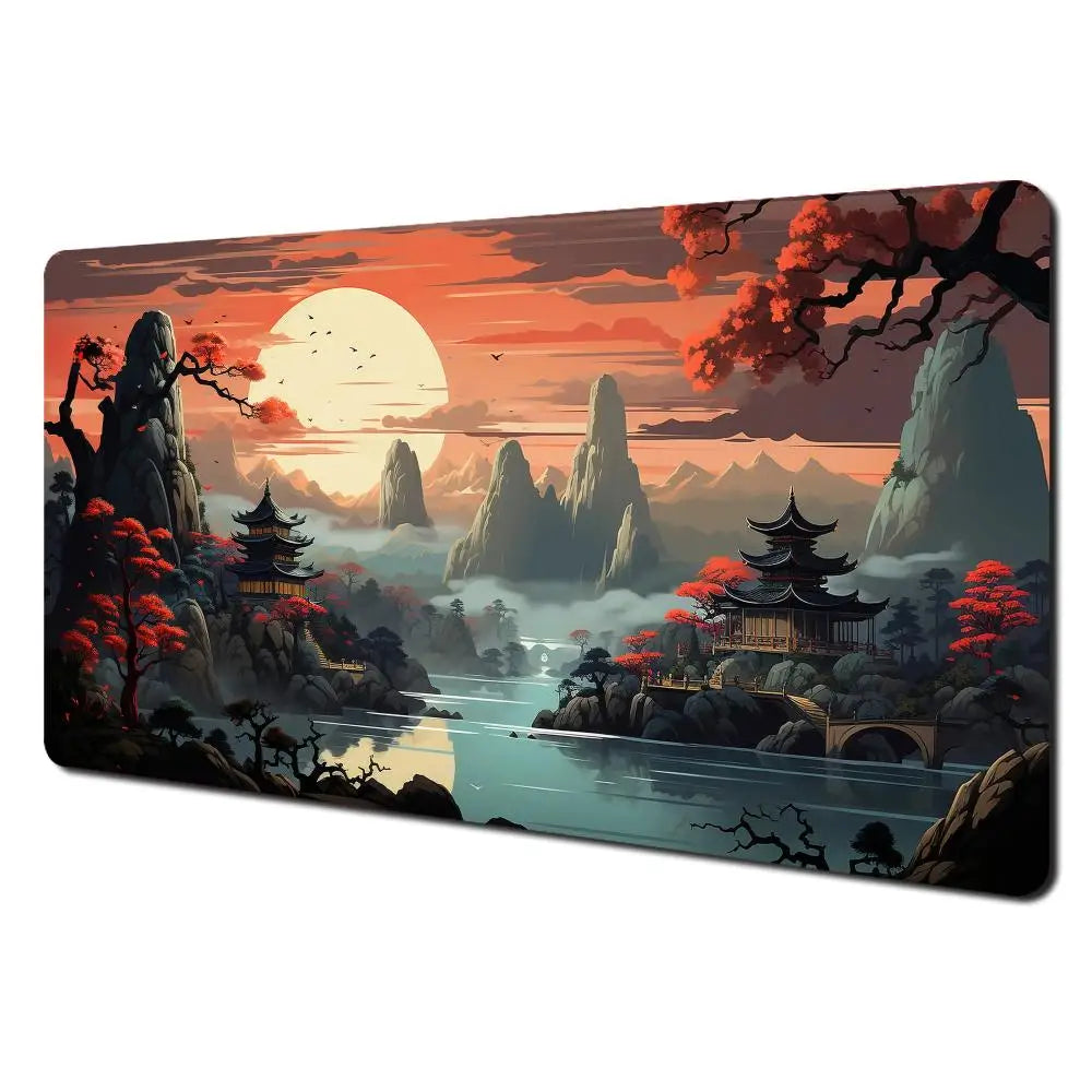 Desk Mat Village
