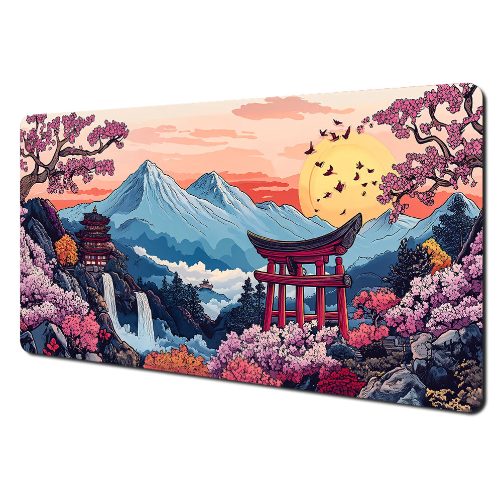 Desk Mat Village